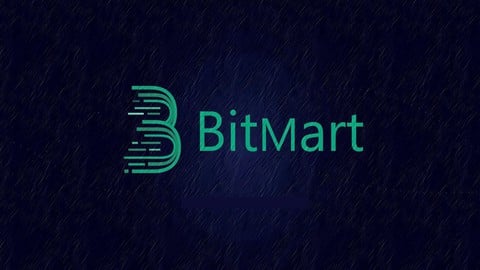 BitMart 交易所登录教程步骤图，包含验证与安全设置示意